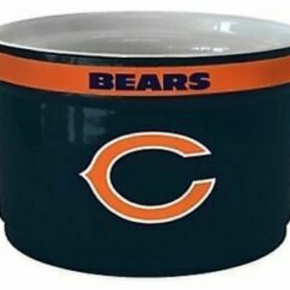 Chicago Bears Chili Bows-Set of 4 - Picture 1 of 2